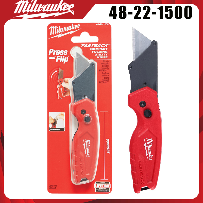 Heavy Equipment Blade - Складной универсальный нож Milwaukee 48-22-1500 FASTBACK