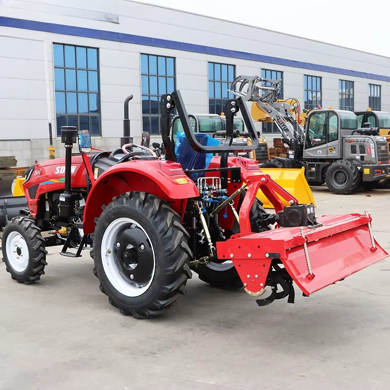 Китай заводская цена 4wd 50hp  – обзор и цена Tractor Backhoe