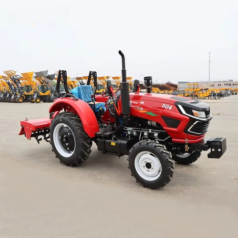 Китай заводская цена 4wd 50hp  – обзор и цена Tractor Backhoe