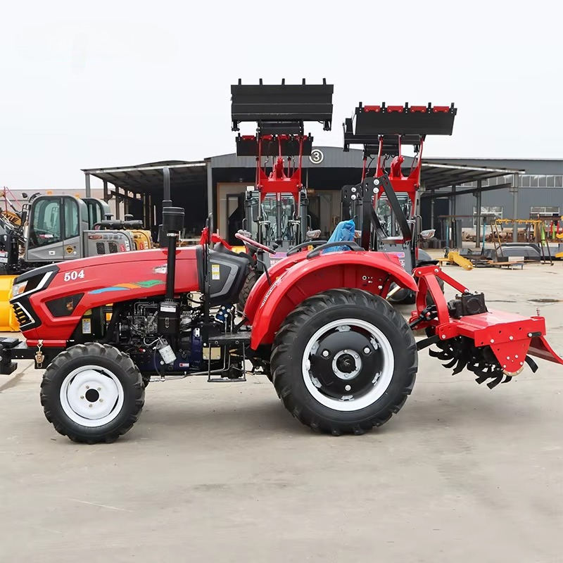 Китай заводская цена 4wd 50hp  – обзор и цена Tractor Backhoe