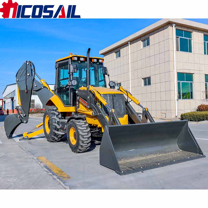 Новый индивидуально настроенны – обзор и цена Tractor Backhoe
