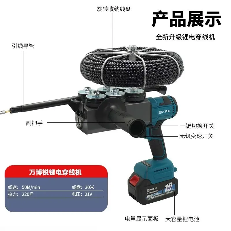 Беспроводной ручной электричес – обзор и цена Pipe Threading Machine
