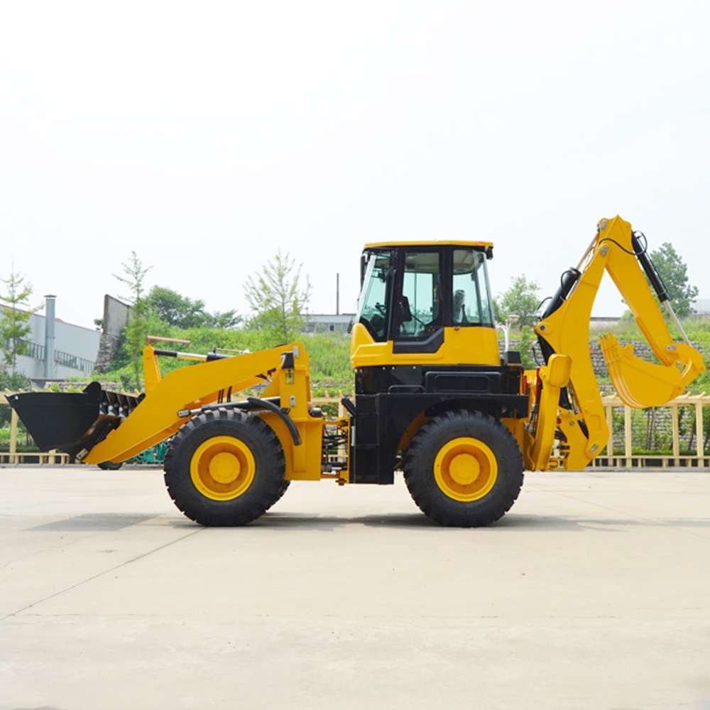 Полноприводный экскаватор-погр – обзор и цена Tractor Backhoe
