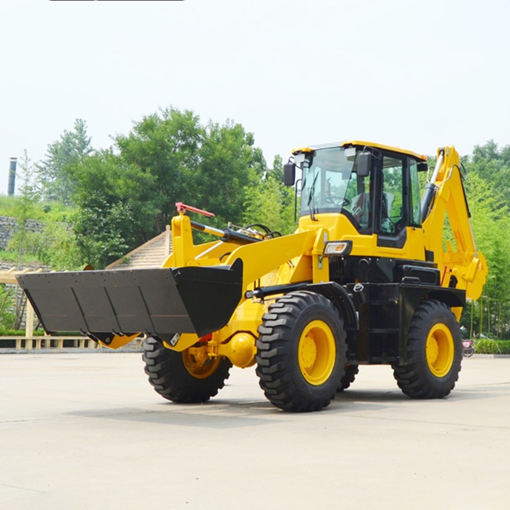 Полноприводный экскаватор-погр – обзор и цена Tractor Backhoe