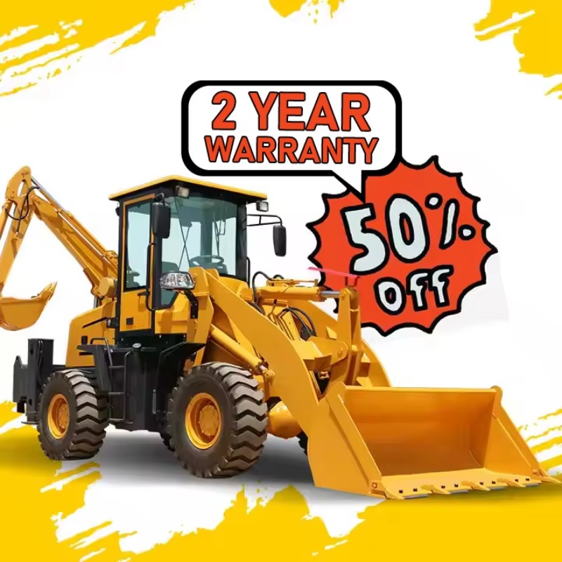 Экскаватор-погрузчик 4x4 грузо – обзор и цена Tractor Backhoe
