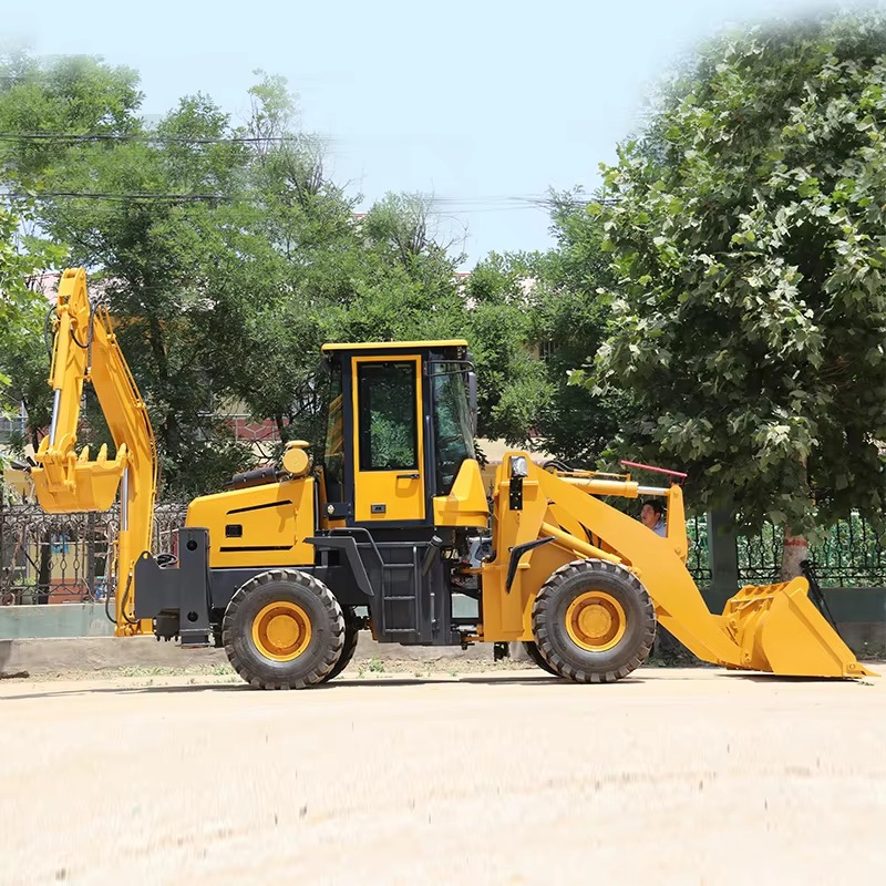 Экскаватор-погрузчик 4x4 грузо – обзор и цена Tractor Backhoe