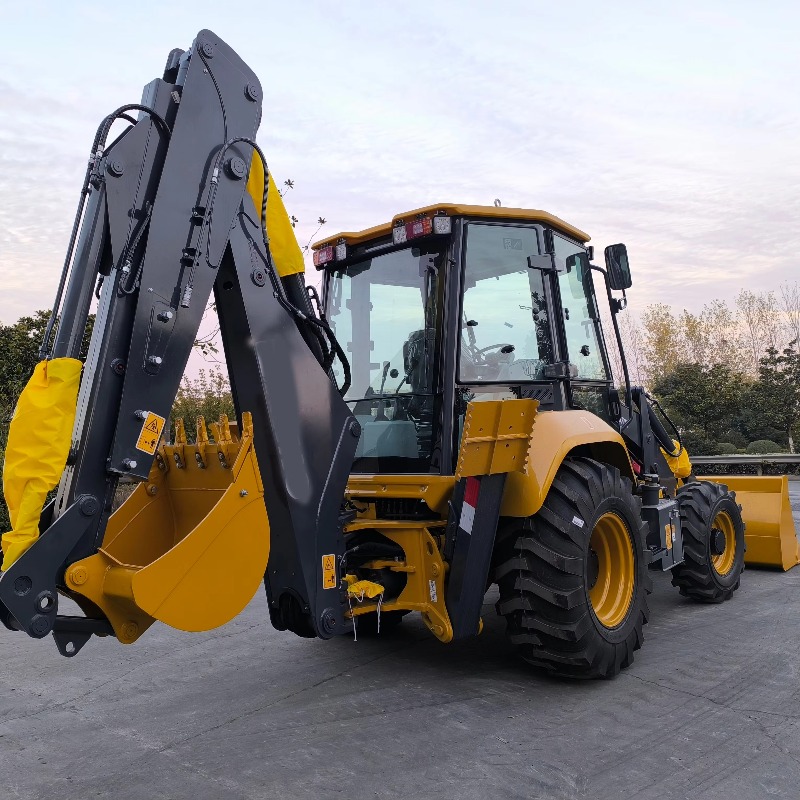 Полноприводный экскаватор-погр – обзор и цена Tractor Backhoe