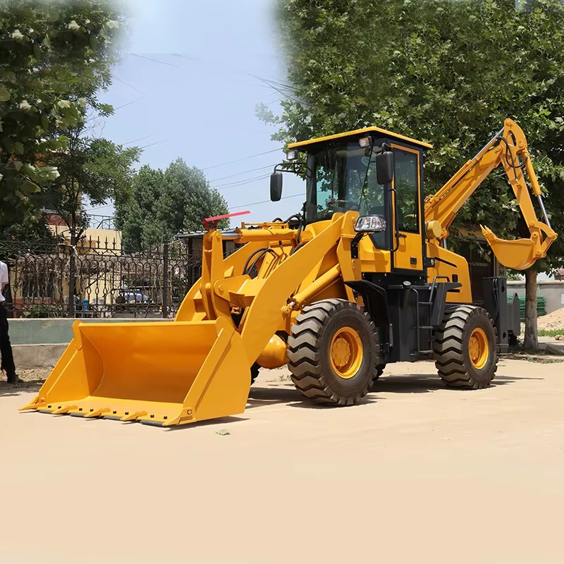 3-тонный экскаватор-погрузчик  – обзор и цена Tractor Backhoe