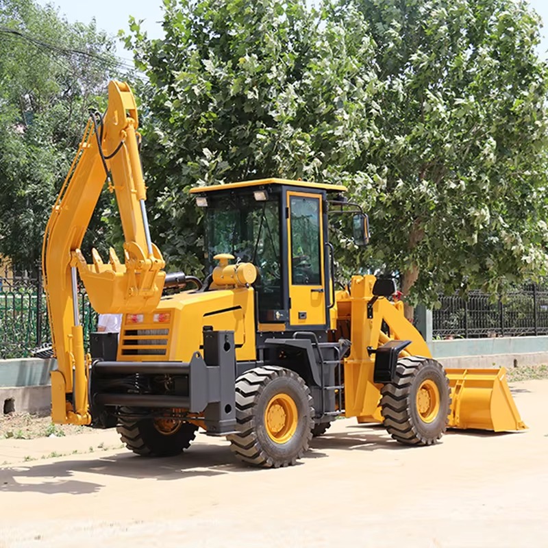 3-тонный экскаватор-погрузчик  – обзор и цена Tractor Backhoe