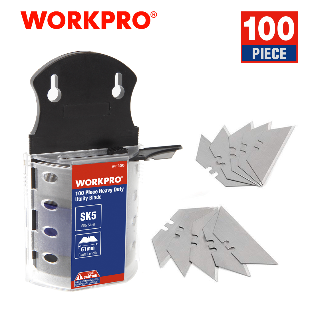 WORKPRO 100PCS SK5 Utility Kni – обзор и цена Heavy Equipment Blade