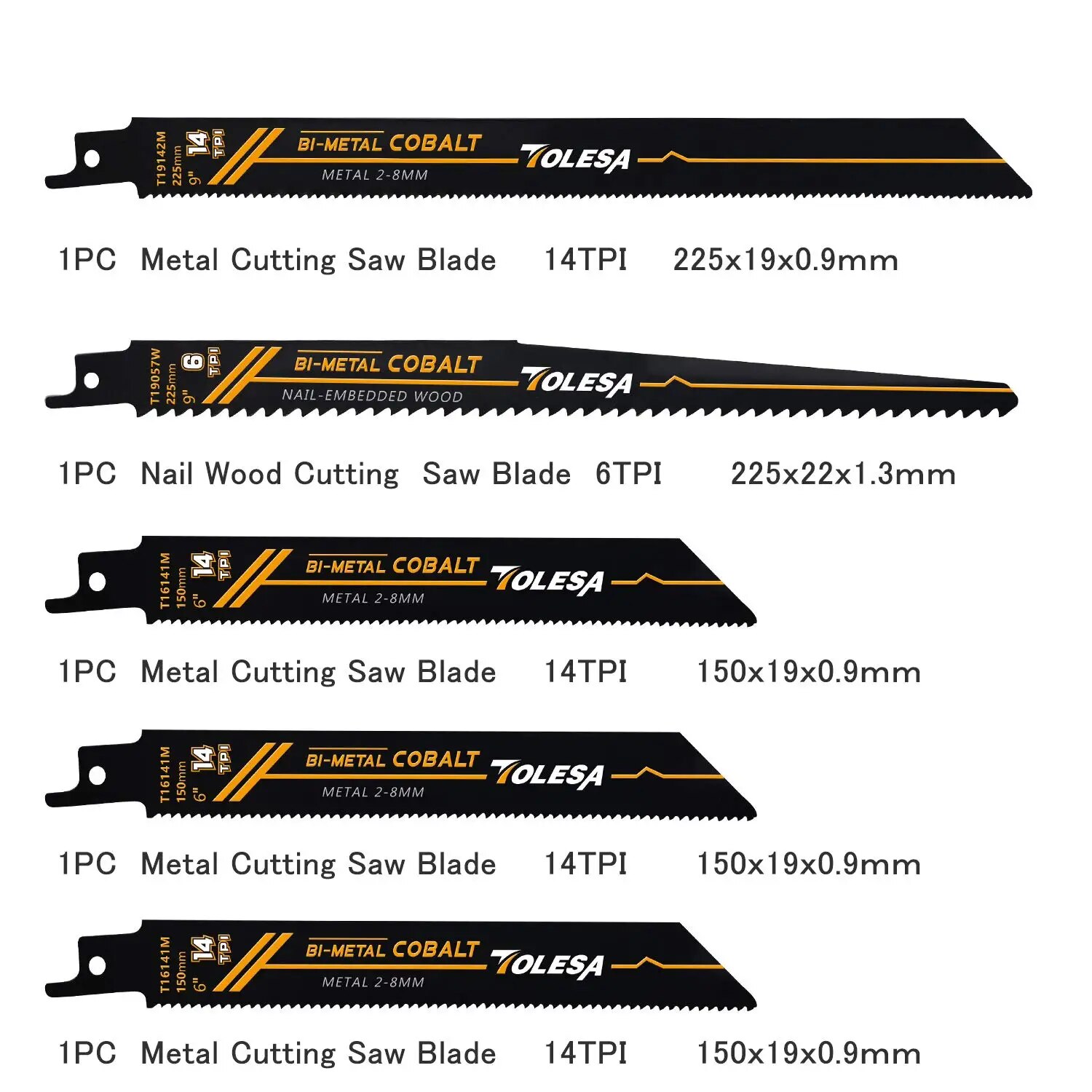 TOLESA 10 шт. сабельные бимета – обзор и цена Heavy Equipment Blade
