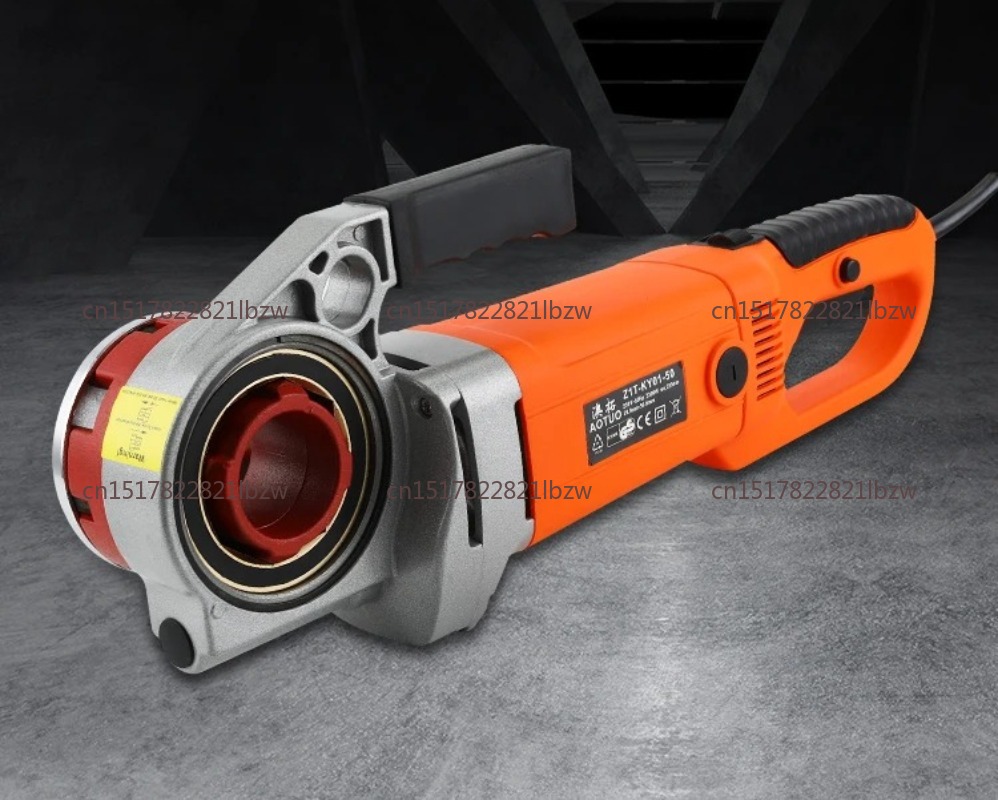 Портативный ручной электрическ – обзор и цена Pipe Threading Machine